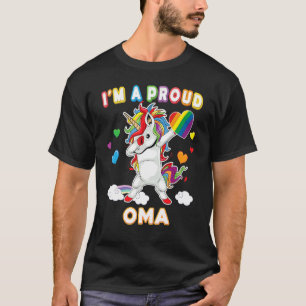 Camiseta Soy un orgulloso orgullo LGBT Gay Oma Orgullo Dabb