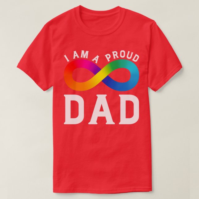 Camiseta Soy Un Orgulloso Padre Autista (Diseño del anverso)