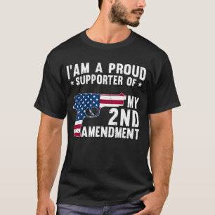 Camiseta Soy Un Orgulloso Partidario De Mi Segunda Enmienda