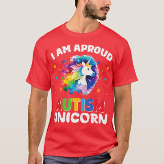 Camiseta soy un orgulloso unicornio autista