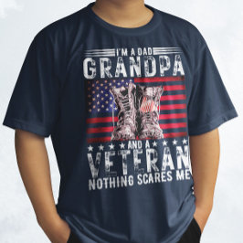 Camiseta Soy un padre abuelo veterano jubilado de padre gra
