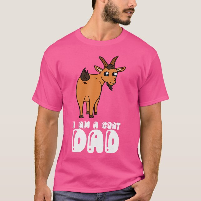 Camiseta Soy Un Padre De Cabra (Anverso)