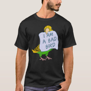 Camiseta Soy Un Pájaro Malo.