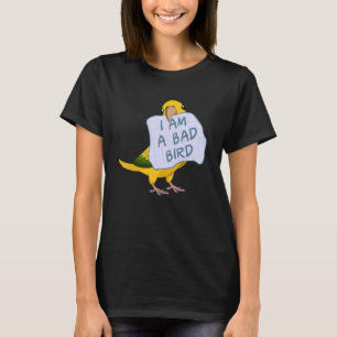 Camiseta Soy Un Pájaro Malo De La Reina De Baviera Conure P