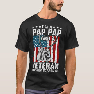 Camiseta Soy un PAP y un veterano nada me asusta