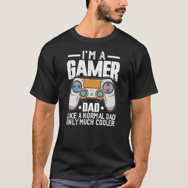 Camiseta Soy un papá jugador (Anverso)
