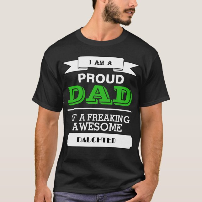 CAMISETA SOY UN PAPÁ ORGULLOSO (Anverso)