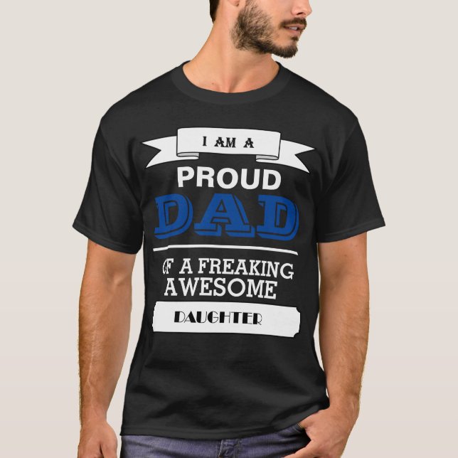 CAMISETA SOY UN PAPÁ ORGULLOSO (Anverso)