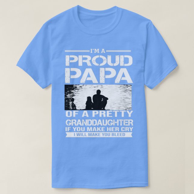 Camiseta Soy Un Papá Orgulloso De Un Bonito (Diseño del anverso)