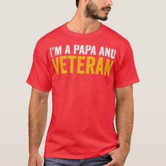 Camiseta Soy Un Papa Y Veterano
