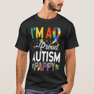 Camiseta Soy un Pappy Orgulloso de Autismo que Combina la C