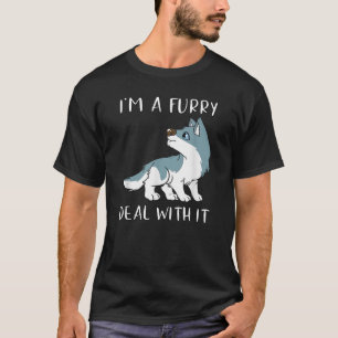 Camiseta Soy un peludo trato con eso simpático peludo fando