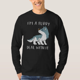 Camiseta Soy un peludo trato con eso simpático peludo fando
