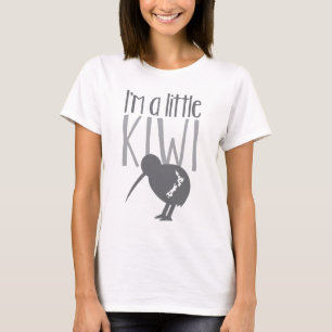 Camiseta Soy un pequeño kiwi con el pájaro lindo de Nueva