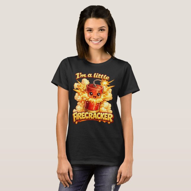 Camiseta Soy un pequeño petardo (Anverso completo)