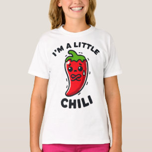 Camiseta Soy un pequeño pimienta picante de chile