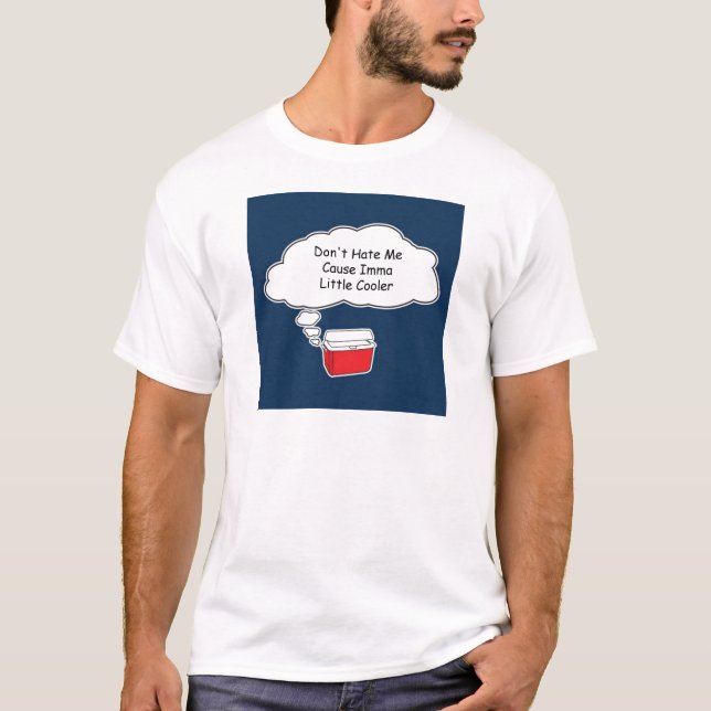 Camiseta Soy un pequeño refrigerador (Anverso)
