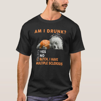 Camiseta Soy un perro, ¿estoy borracho? Supervivientes de E