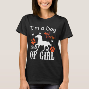 Camiseta Soy un perro y una especie de caballo de Chica con