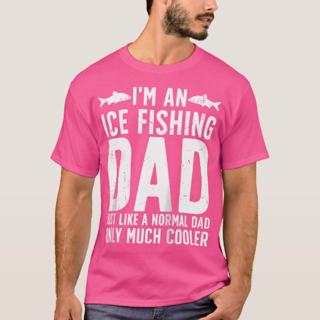 Camiseta Soy Un Pescador De Hielo Pescador De Hielo (Anverso)