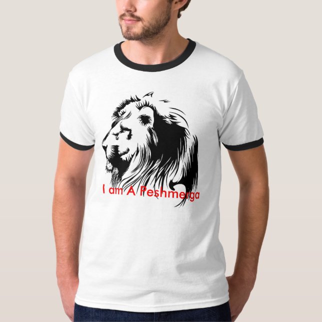 Camiseta Soy un peshmerga (Anverso)
