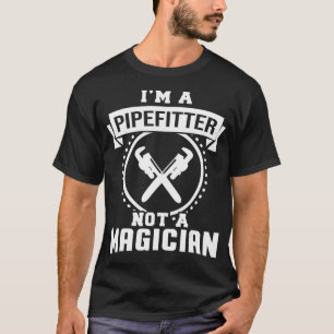 Camiseta Soy Un Pipefitetro, No Un Mago Regalos Graciosos.