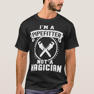 Camiseta Soy Un Pipefitetro, No Un Mago Regalos Graciosos.