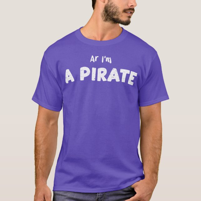 Camiseta Soy un pirata científico (Anverso)