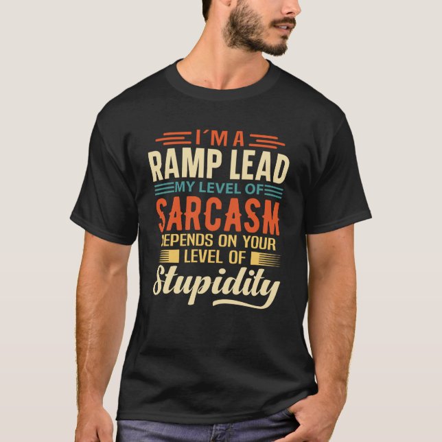 Camiseta Soy un plomo de rampa (Anverso)