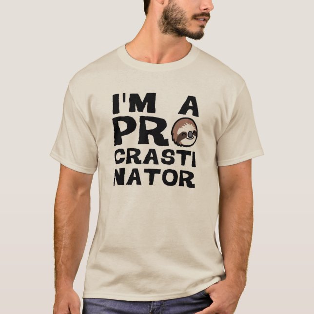 Camiseta Soy un PROcrastinador (Anverso)