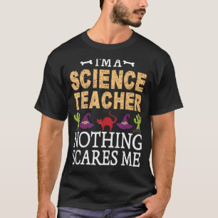 Camiseta Soy un profesor de ciencias Monster Cactus Witch N