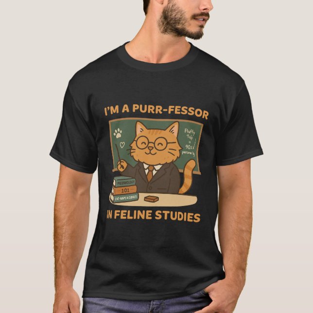 Camiseta Soy un profesor de estudios de la línea de costa - (Anverso)