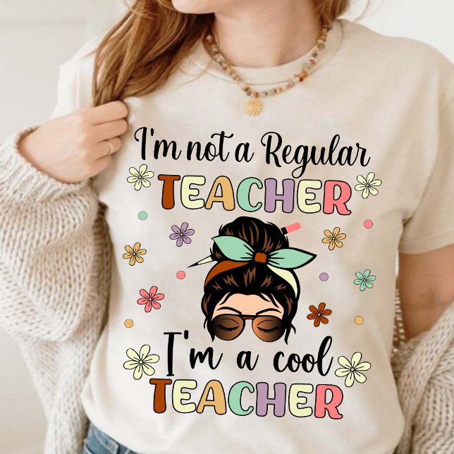 Camiseta Soy un profesor de Guay, una gratitud divertida de (I'm A Cool Teacher, funny Teacher Appreciation shirt, Funny Teacher shirt, personalized teacher)
