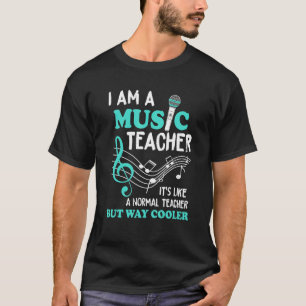 Camiseta Soy un profesor de música como un profesor normal,