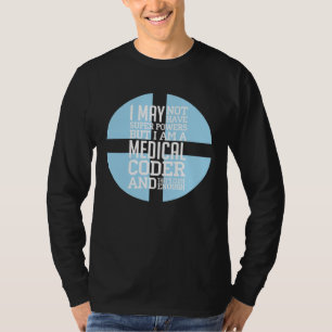 Camiseta Soy un programador de codificación médica Código S