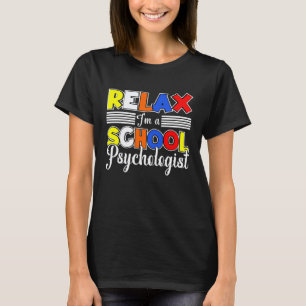 Camiseta Soy un psicólogo escolar estudiante de psicología
