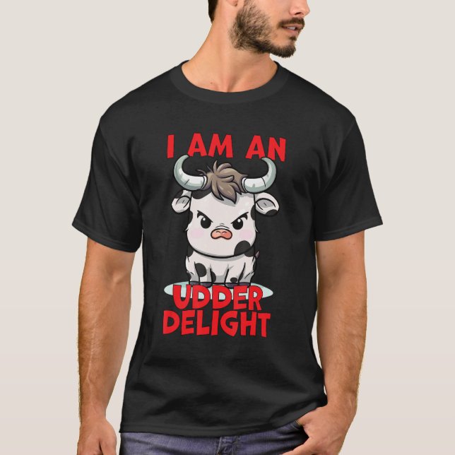 Camiseta Soy Un Pun De Vaca Deslumbrante. (Anverso)