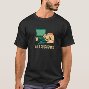 Camiseta Soy Un Purrgramg Nerd Software Developer Coder