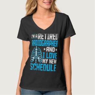 Camiseta Soy un radiógrafo retirado Rad Tech Radiologic Tec