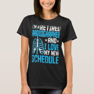Camiseta Soy un radiógrafo retirado Rad Tech Radiologic Tec