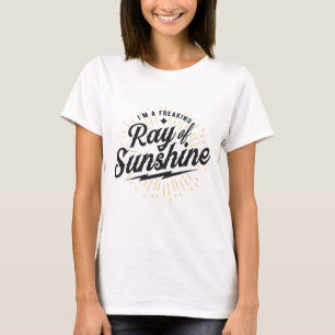 Camiseta Soy un raro rayo de sol gracioso