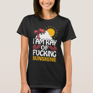 Camiseta Soy Un Rayo De Fcking Sunshine Summer Travel Beach