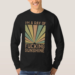 Camiseta Soy un rayo de sol de mierda Humor sarcástico Su