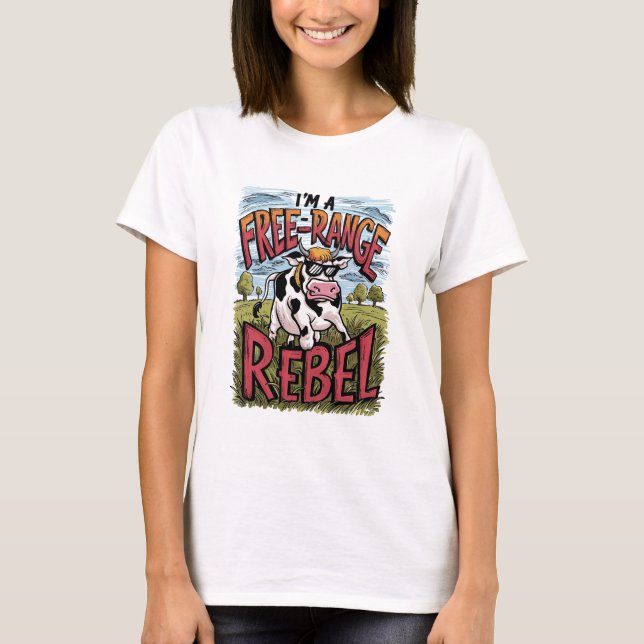 Camiseta Soy un rebelde de rango libre (Anverso)