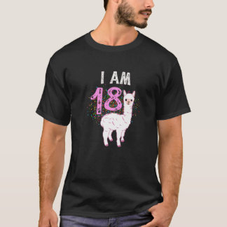 Camiseta Soy Un Regalo De Alpaca 18 Para Los Niños 18 Años