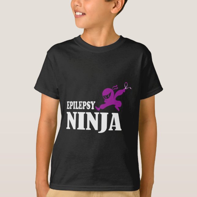 Camiseta Soy un regalo de conciencia de la epilepsia de Nin (Anverso)