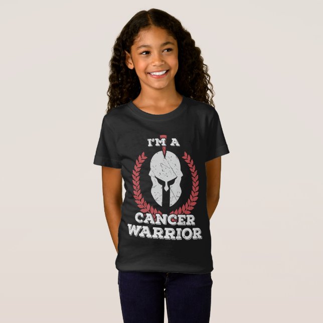Camiseta Soy un regalo de concienciación sobre el cáncer de (Anverso completo)