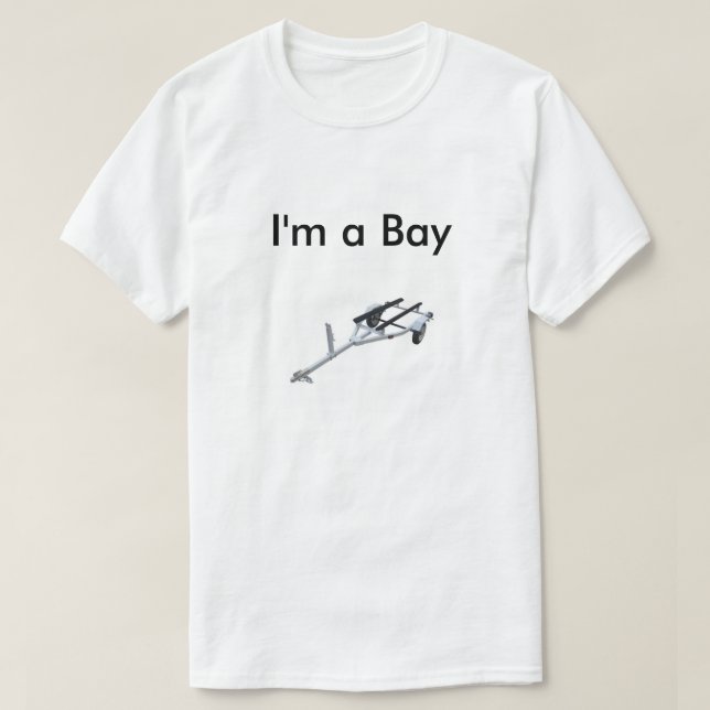 Camiseta Soy un remolque de la bahía (Diseño del anverso)