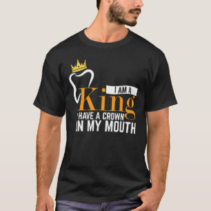 Camiseta Soy Un Rey Que Tiene Una Corona En Mi Trabajo De B
