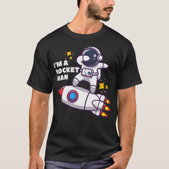 Camiseta Soy Un Rocketman (Anverso)